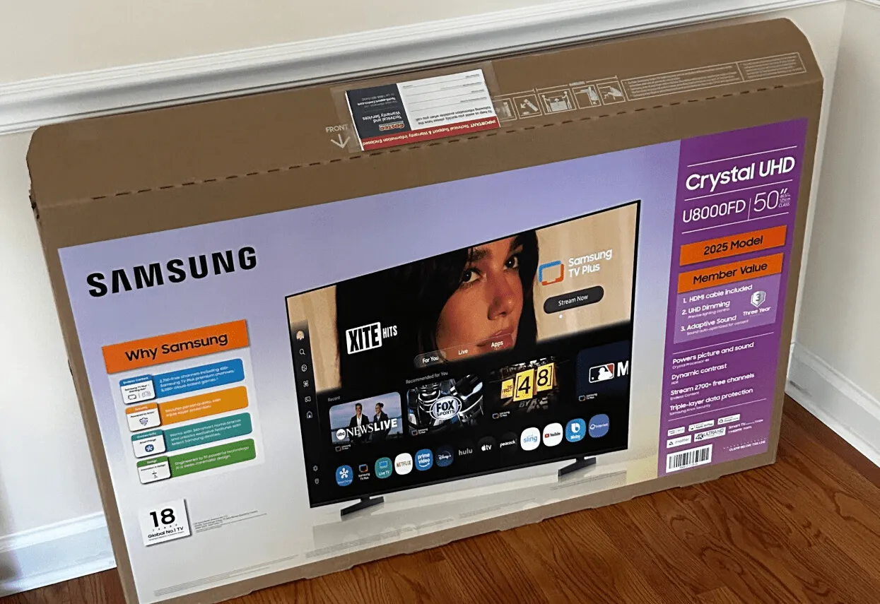 Дуа Липа подала иск к Samsung на 15 млн долларов за неразрешённое использование её фотографии на упаковках телевизоров #2