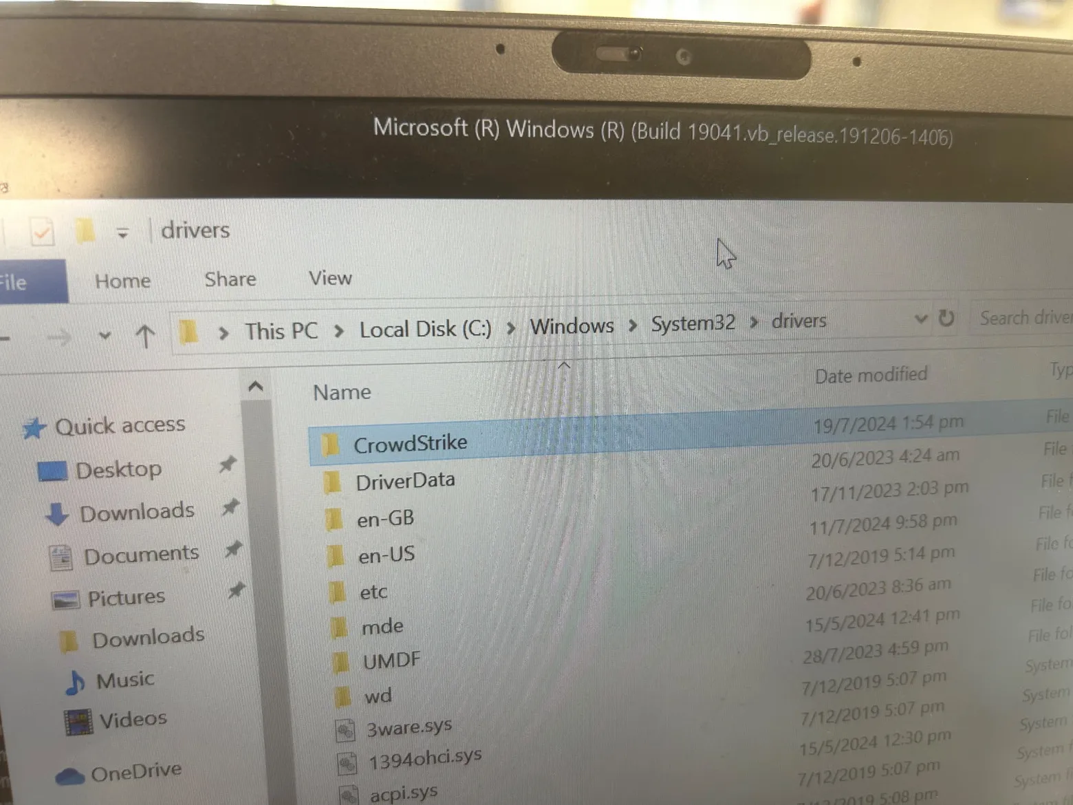 Сбой в Windows на ПК и серверах после обновления CrowdStrike затронул IT-инфраструктуру компаний, банков и аэропортов #15