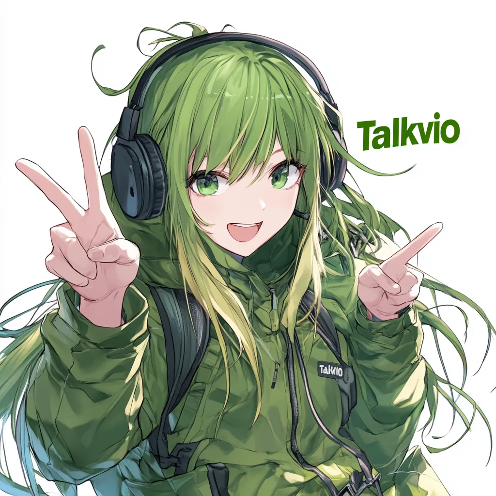 Анимешный маскот Talkvio -_- #1