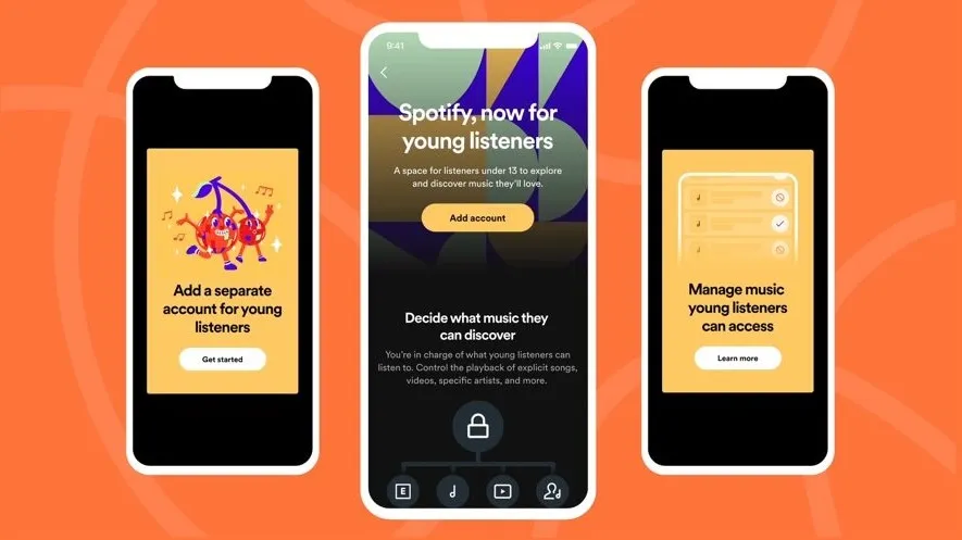 Spotify запустила отдельные аккаунты для слушателей младше 13 лет в рамках семейного премиум-плана #1