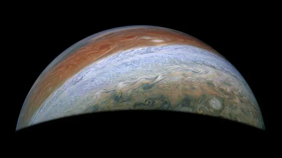NASA публикует самые чёткие фотографии Юпитера в истории #3