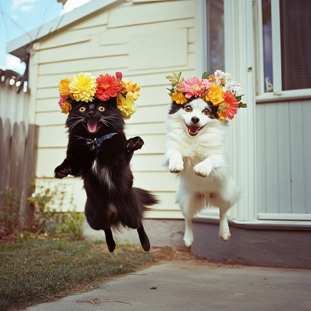 Pixie & Brutus - Flower Captain (2023.01.23) #2