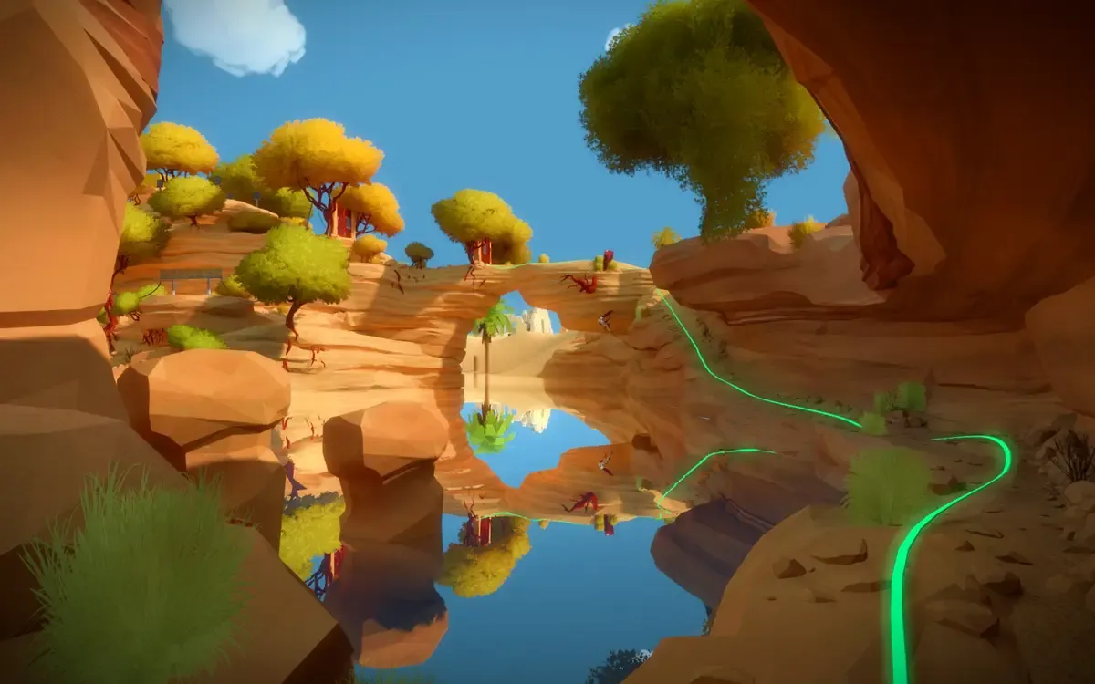 Игра The Witness: Умная и Красивая Головоломка #13