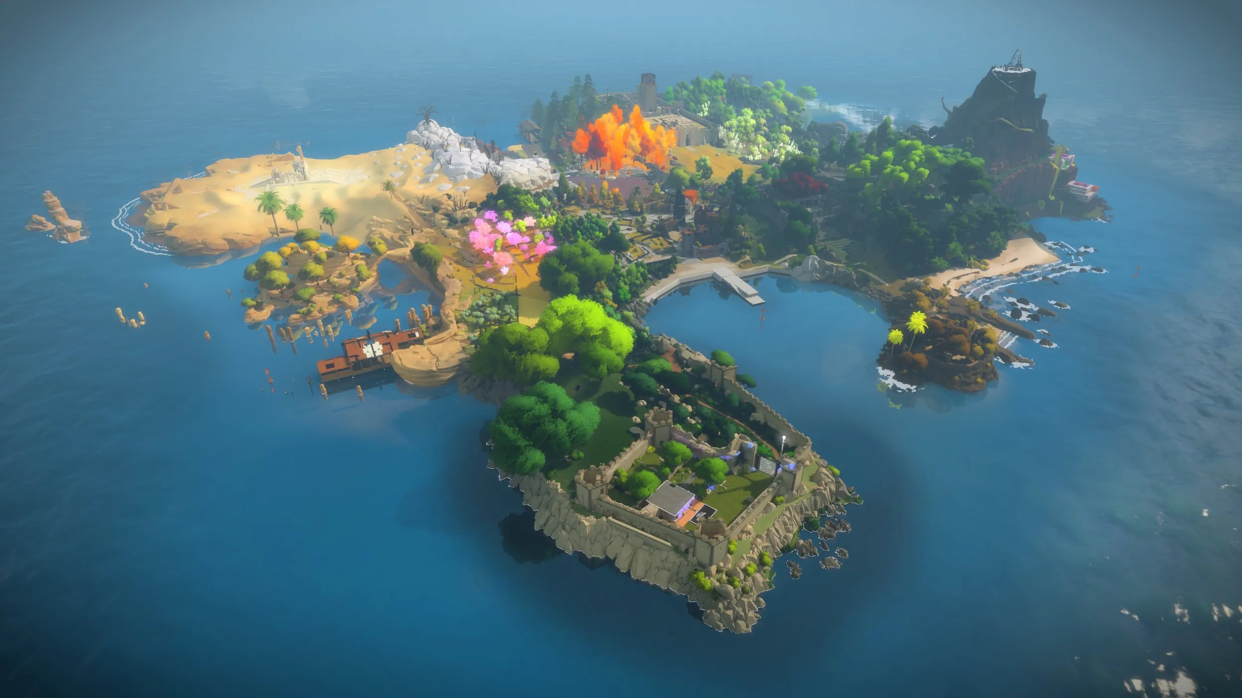 Игра The Witness: Умная и Красивая Головоломка #8