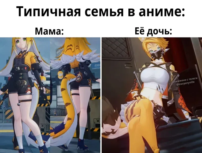 Семья в Аниме #1
