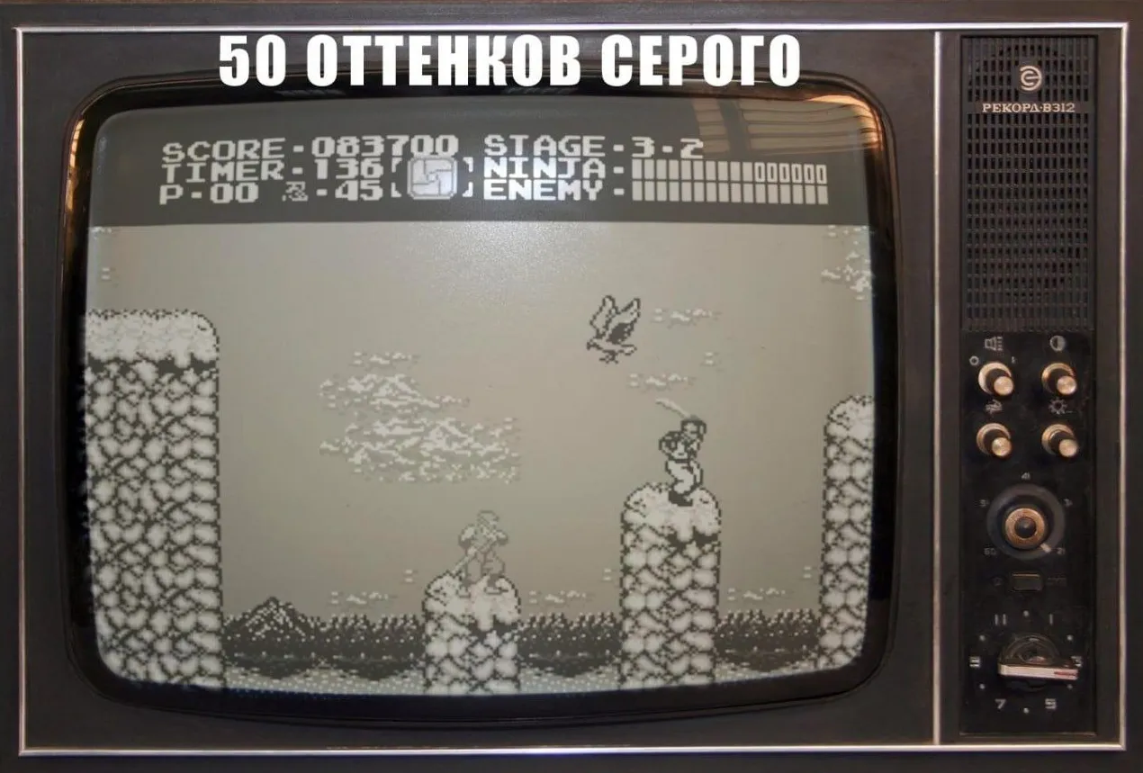 Настоящие 50 оттенков серого #1