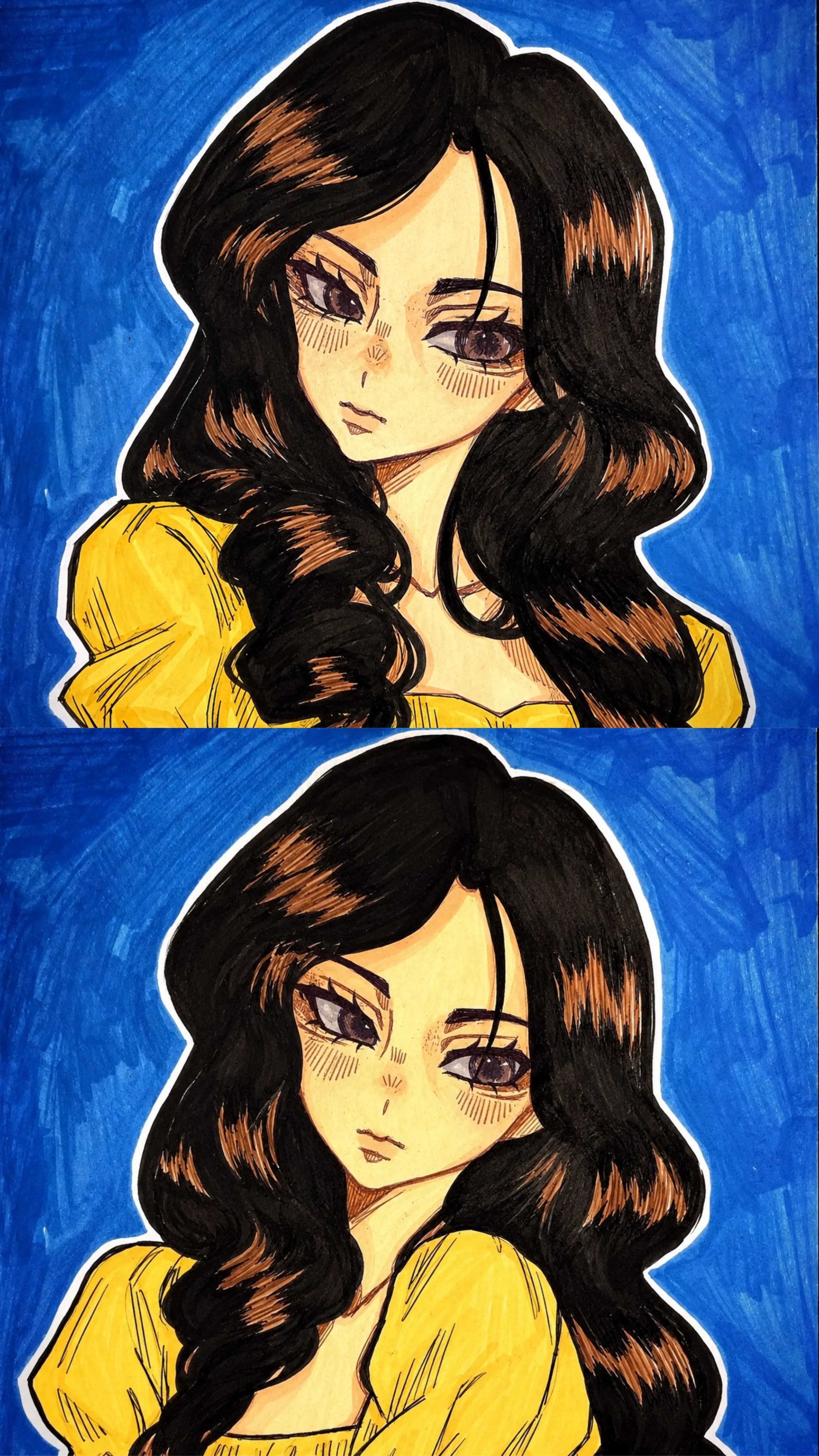 Мой рисунок нарисованный маркерами☺️ #2