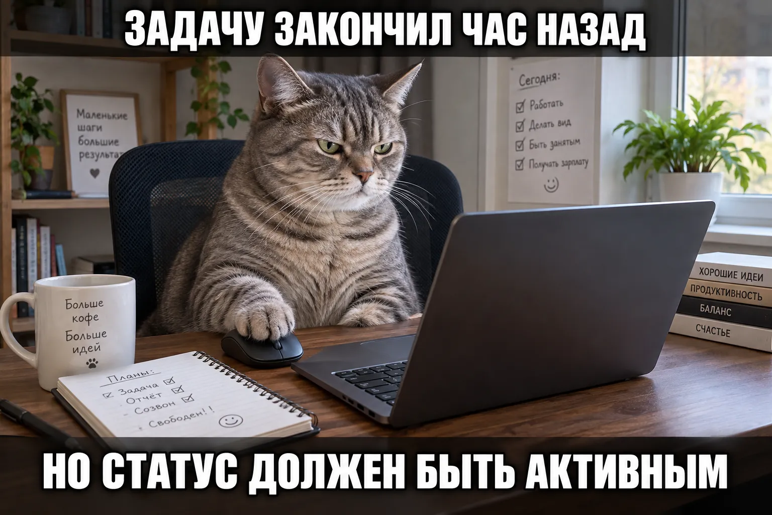Когда важнее казаться занятым, чем сделать работу #2