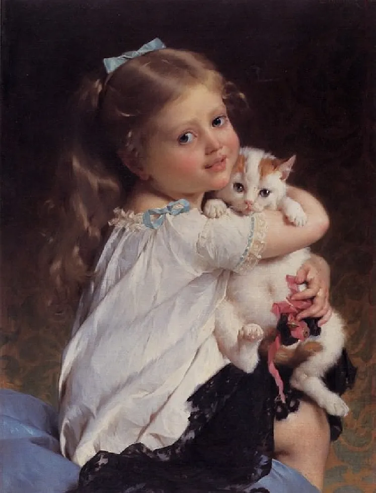 «Её лучший друг» (Her Best Friend) — Эмиль Мюнье, 1882 год