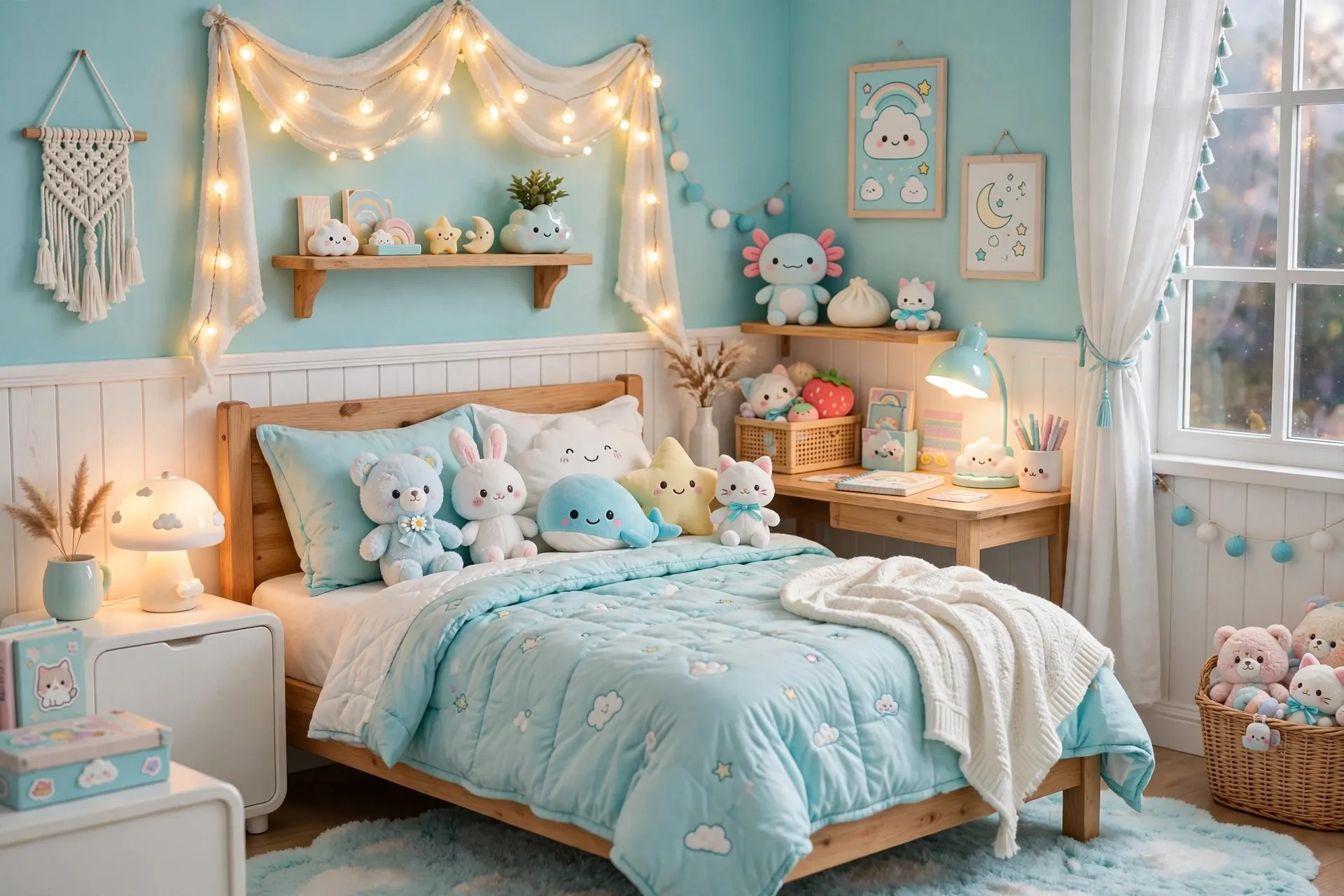 Идеи милых комнат для маленькой девочки 💕🐻🌌 #2