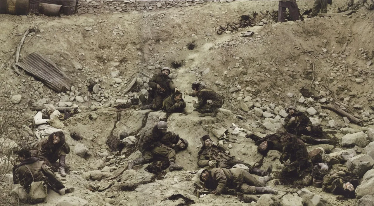  (Dead troops talk / A vision after an ambush of a red army patrol, near Moqor, Afganistan, winter 1986/, 1992).