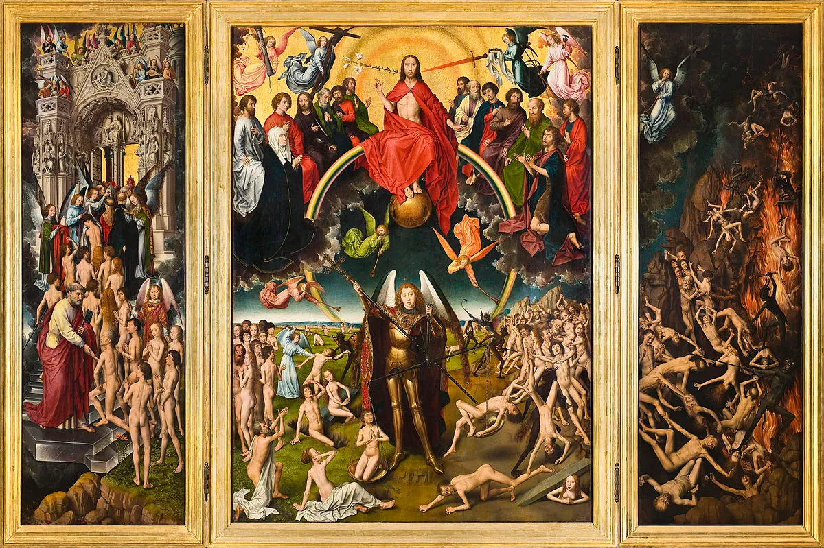 «Страшный суд» Ганса Мемлинга (1467–1471 гг.), Гданьск, Польша.