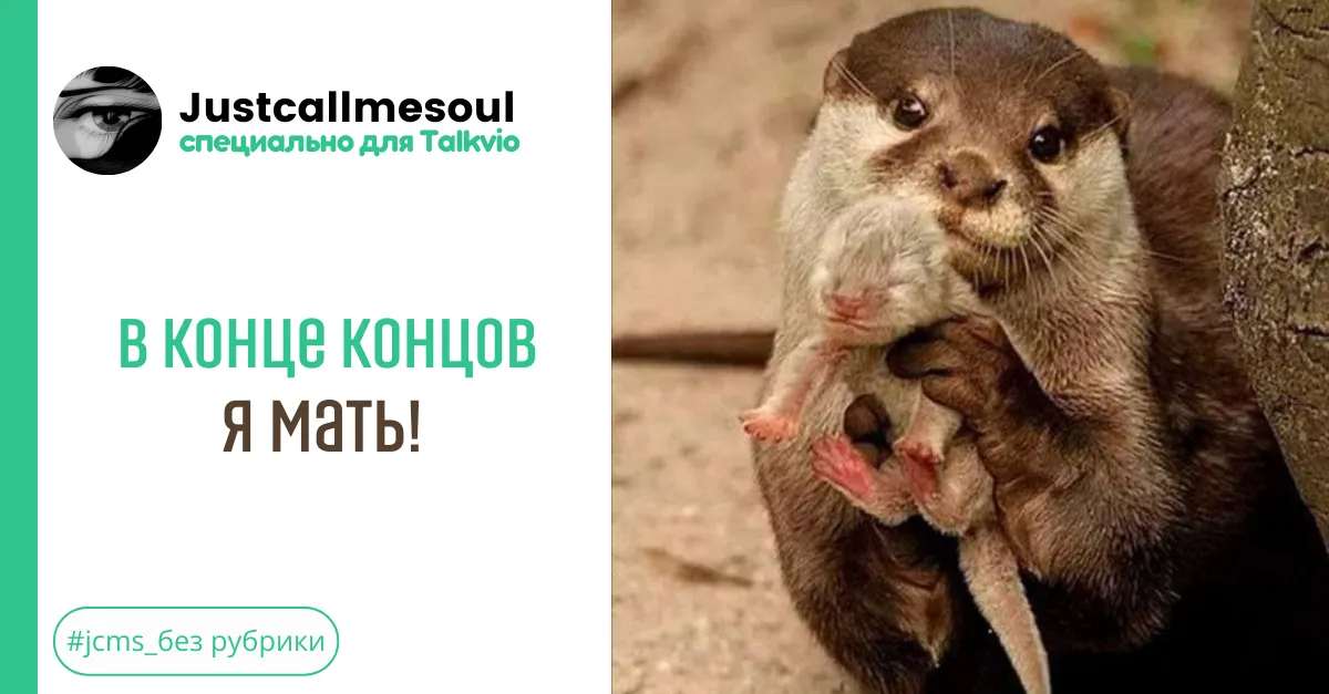 В конце концов я мать! #2
