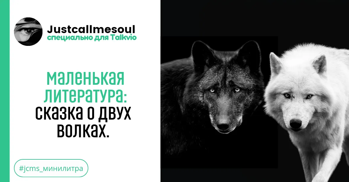 Маленькая Литература: Сказка о двух волках. #2