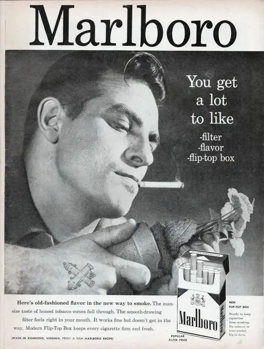 История Marlboro: Рак легких и мужчины. #3