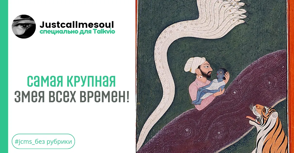 Самая... крупная змея всех времен! #1