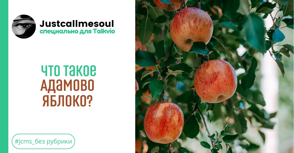 Что такое Адамово яблоко? #1