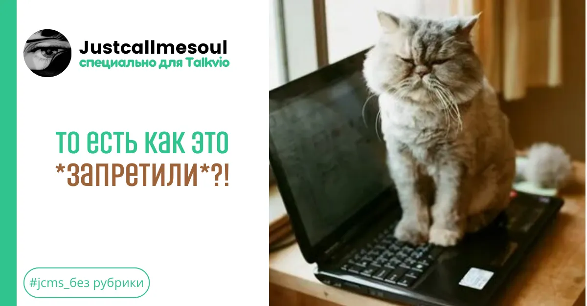 То есть как это *запретили*?! #1