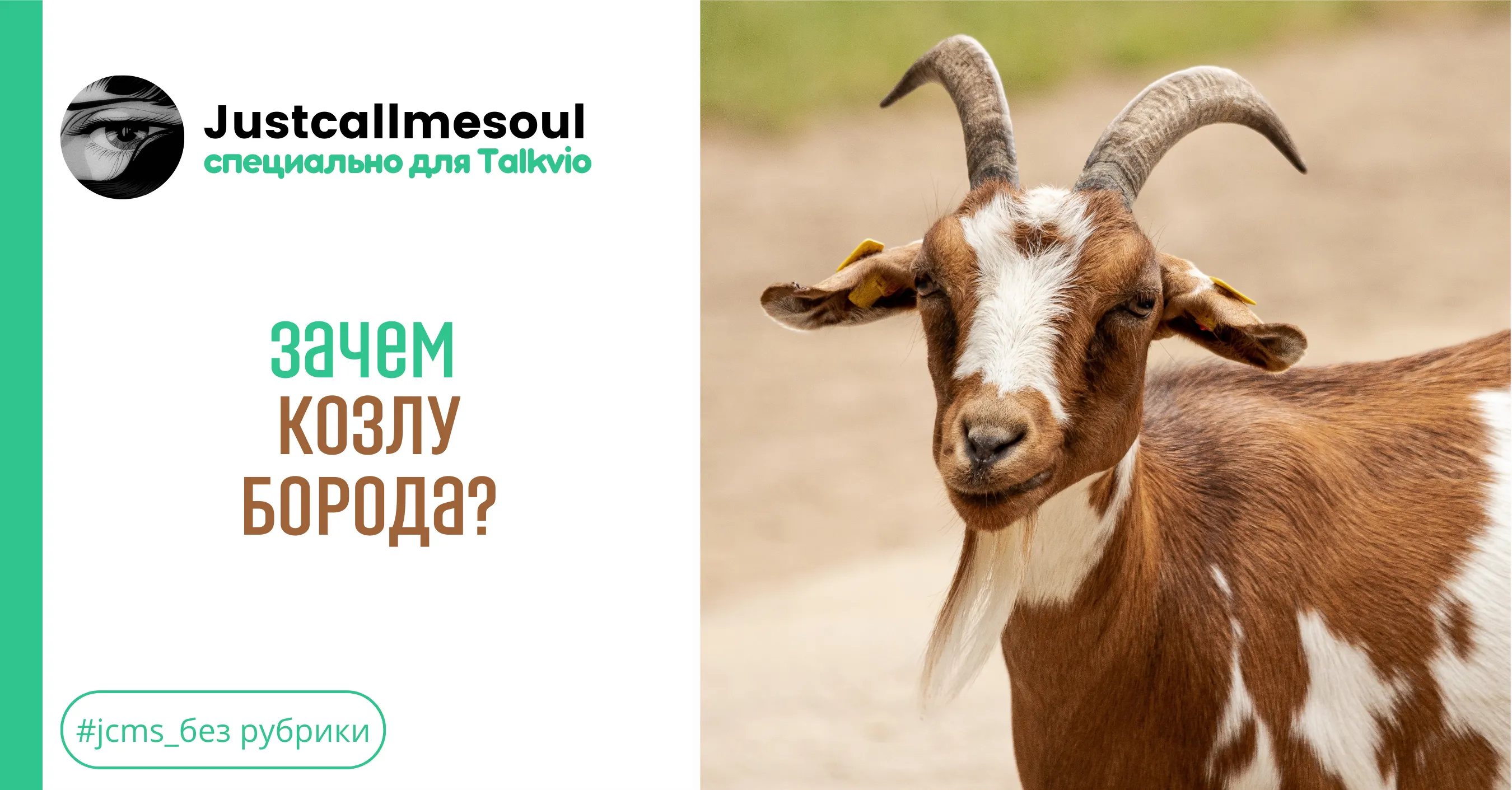 Зачем козлу борода? #1