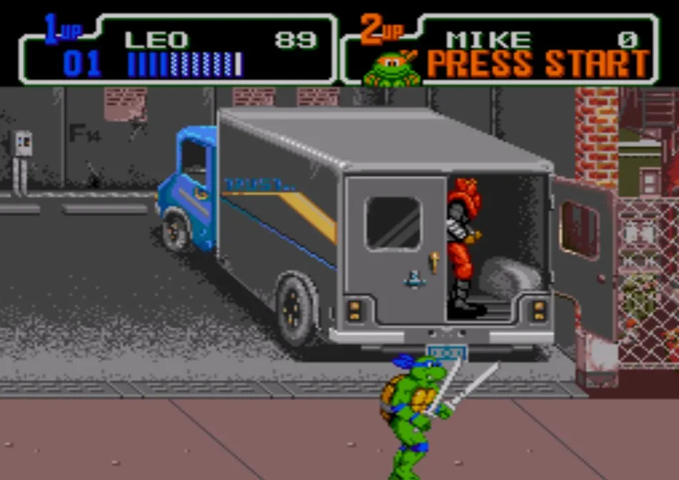Turtles mutant ninja (sega) #5