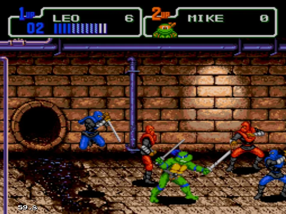 Turtles mutant ninja (sega) #3