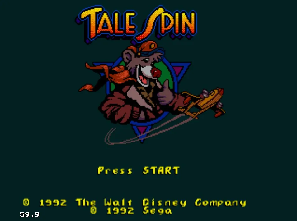 Tale spin (sega) #2