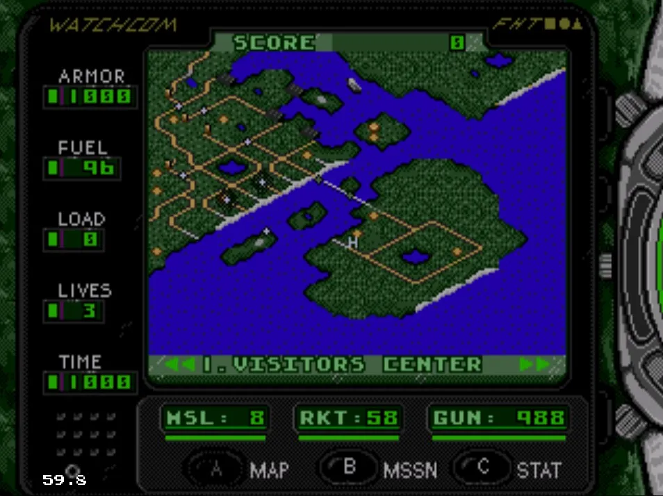 Urban Strike (sega) #4