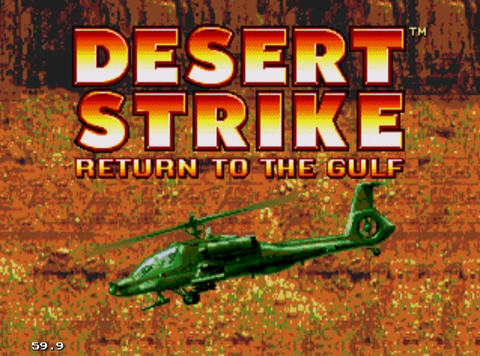Desert Strike (Sega) #2