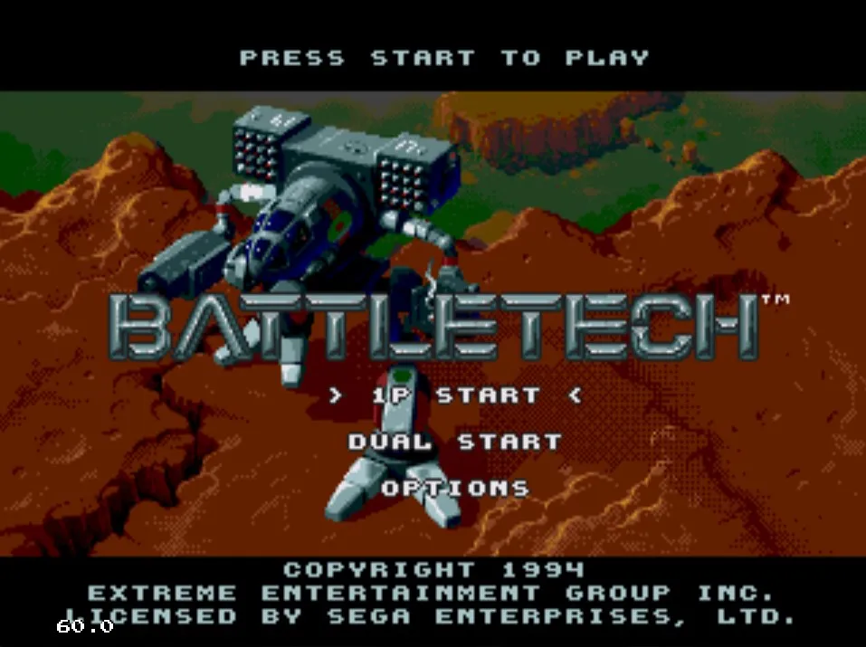 Battletech (Sega) #2