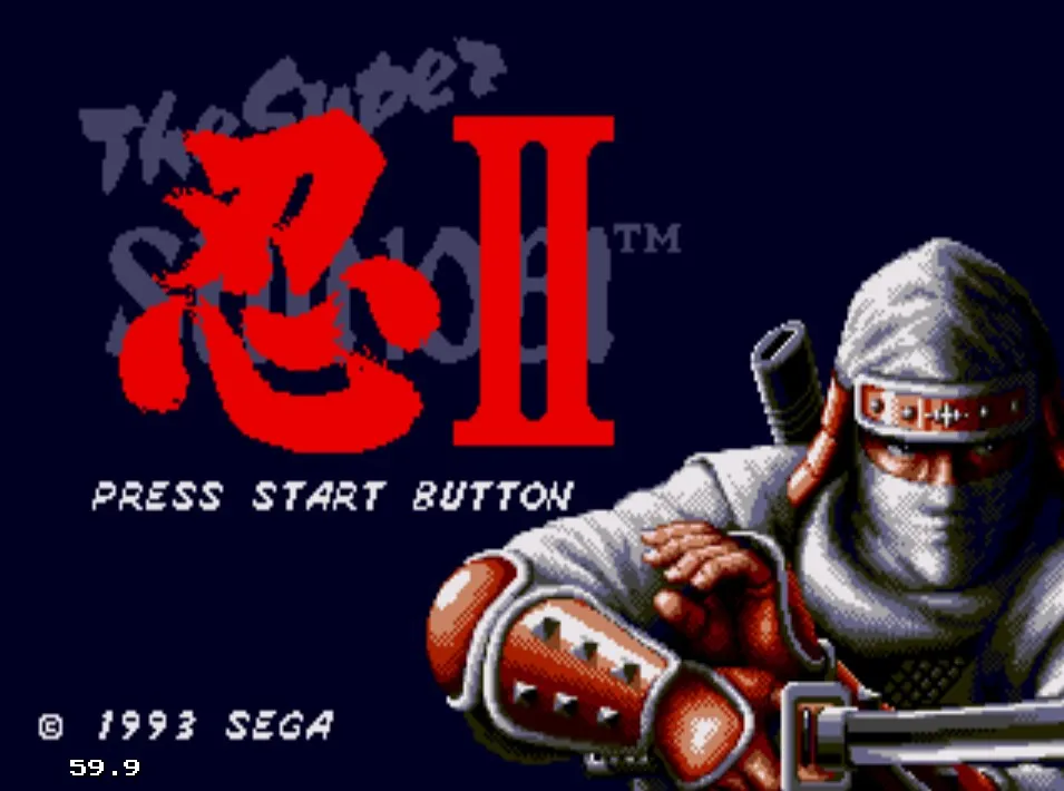 Super Shinobi (sega) #2