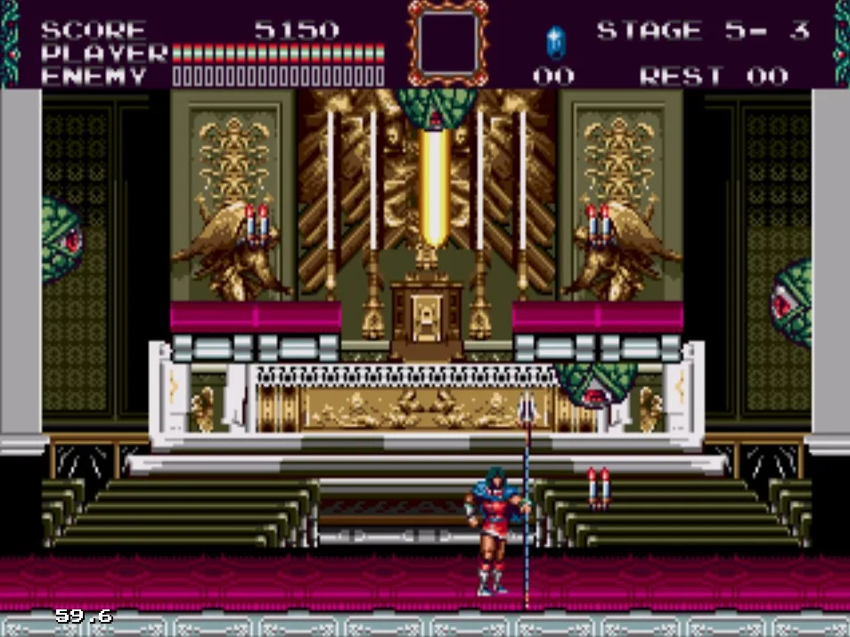 Castlevania bloodlines (sega) #6