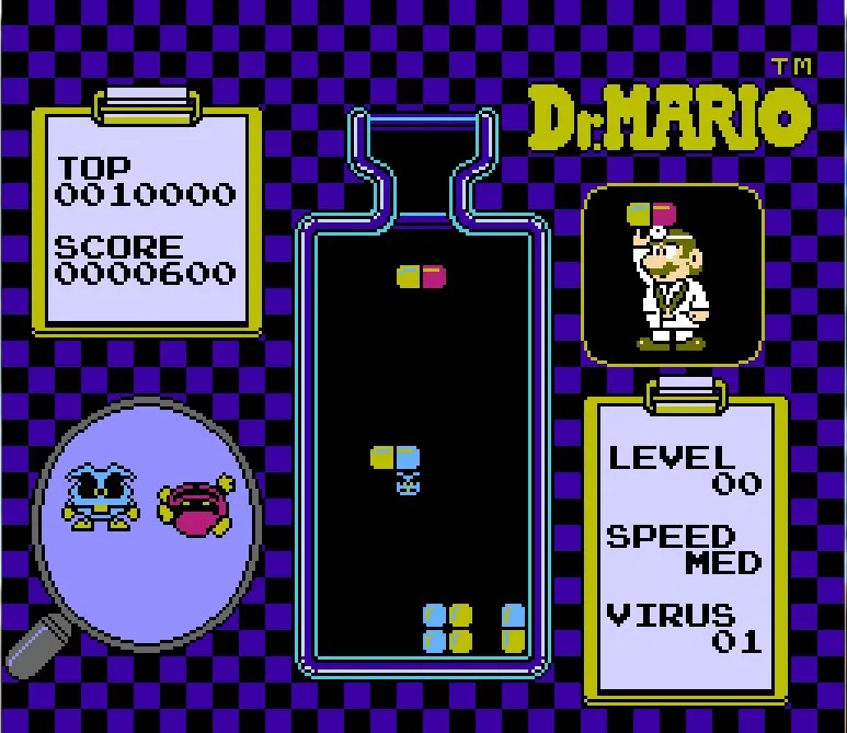 Dr. Mario (8 бит) #4