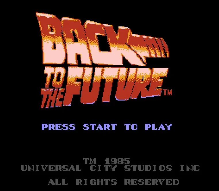 Back to the future (8 бит) #2
