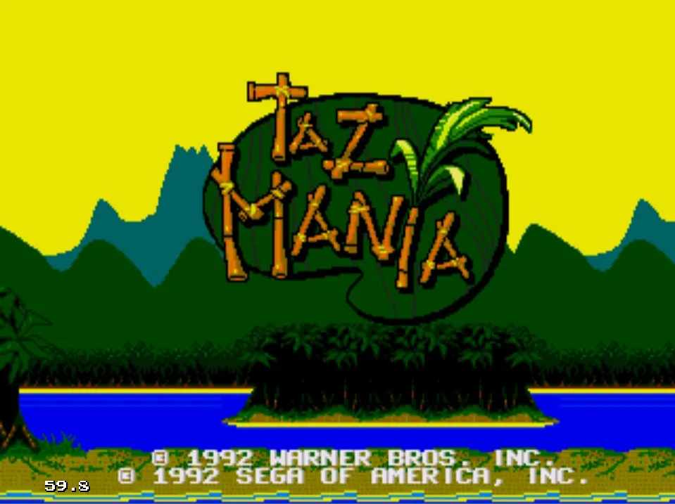 Taz Mania (sega) #2