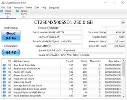 CrystalDiskInfo. #1