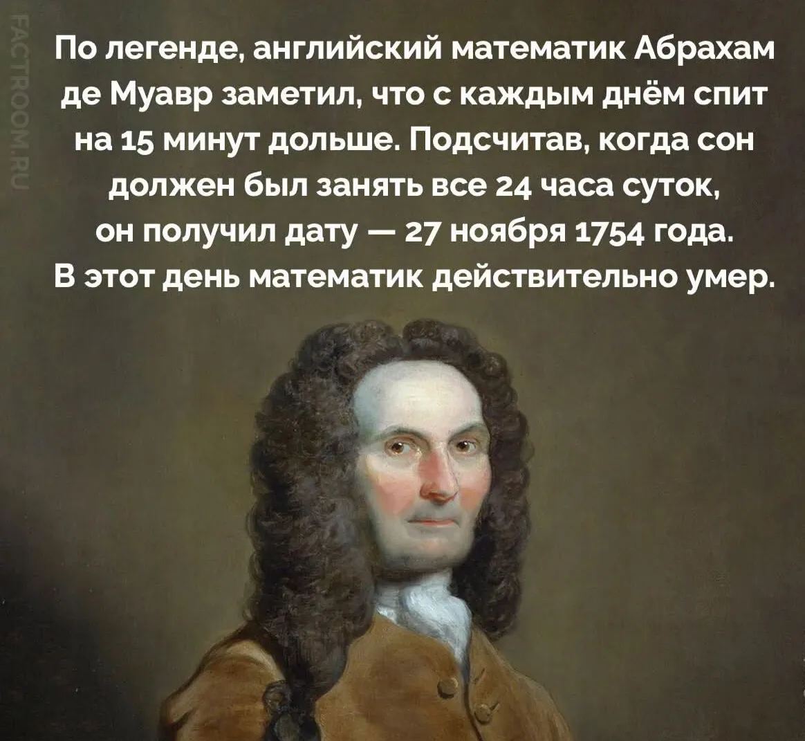 Как математик рассчитал дату своёй смерти #2