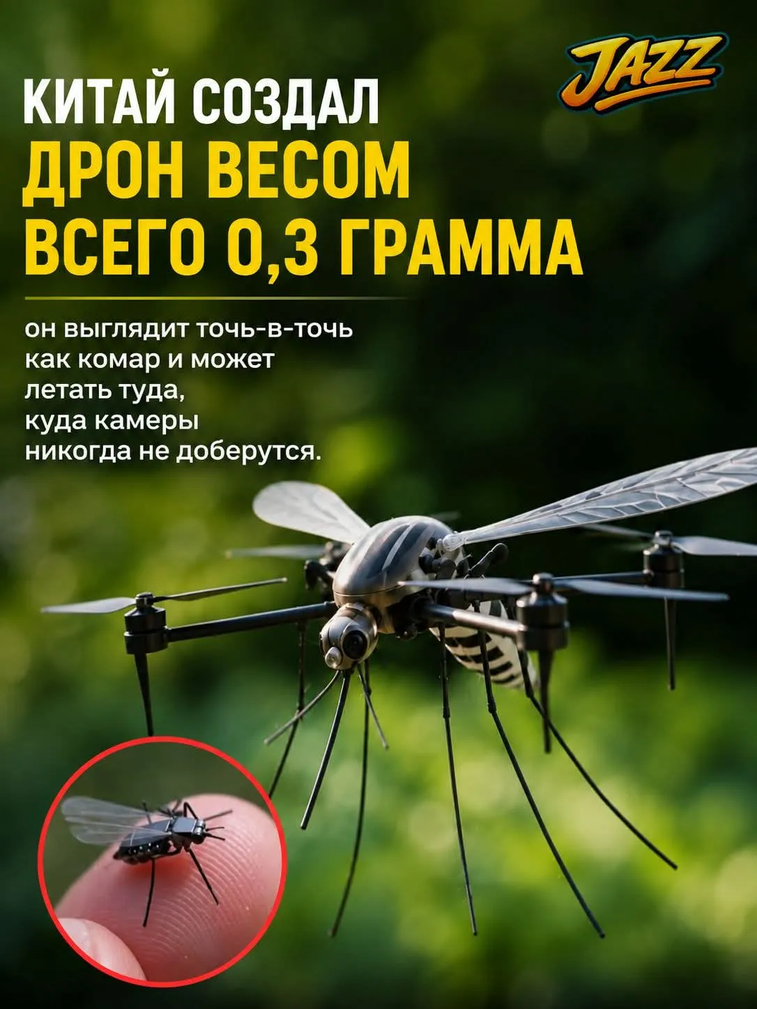 Дрон-комар #2
