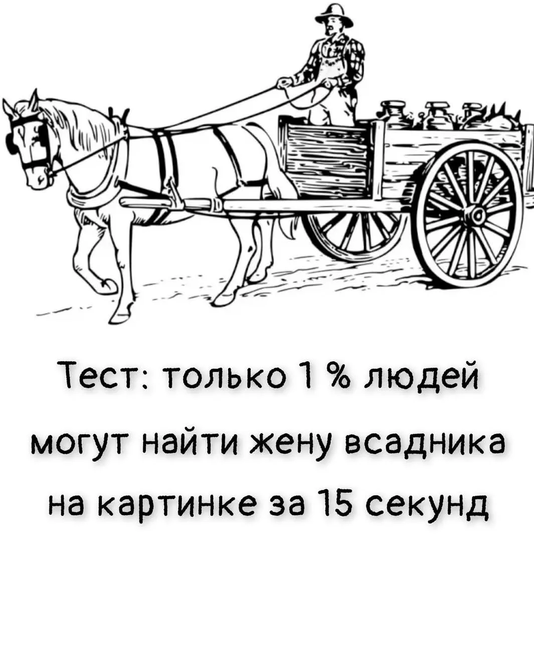 Найдите жену всадника на картинке за 15 секунд #2