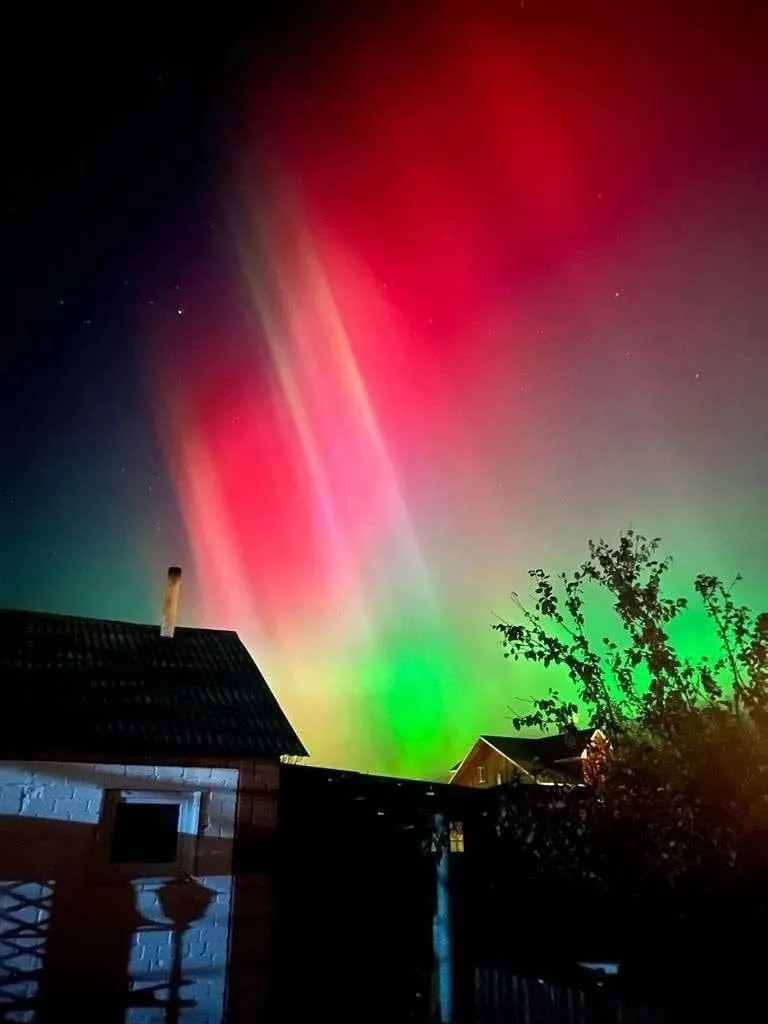 Северное сияние 5 ноября. Видели у себя? #2