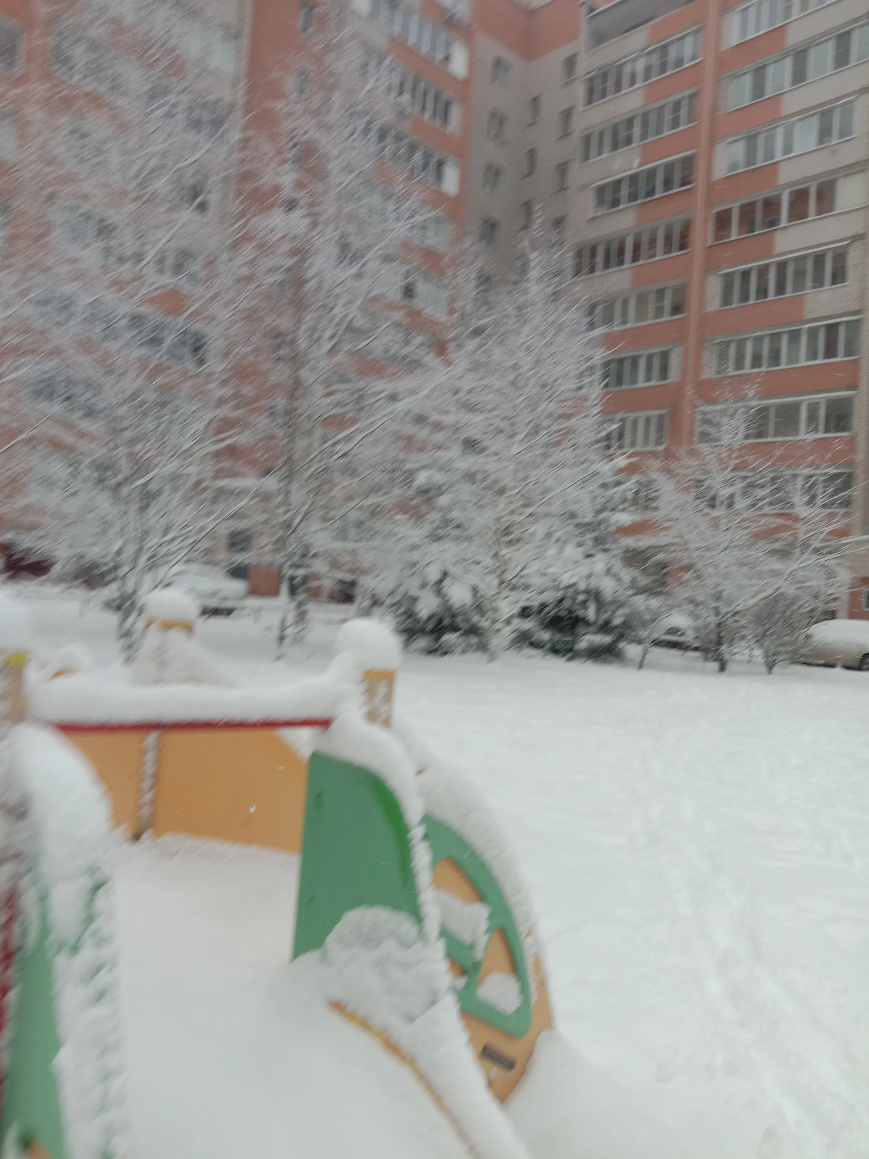 У нас зима! Радуемся снегу! #4