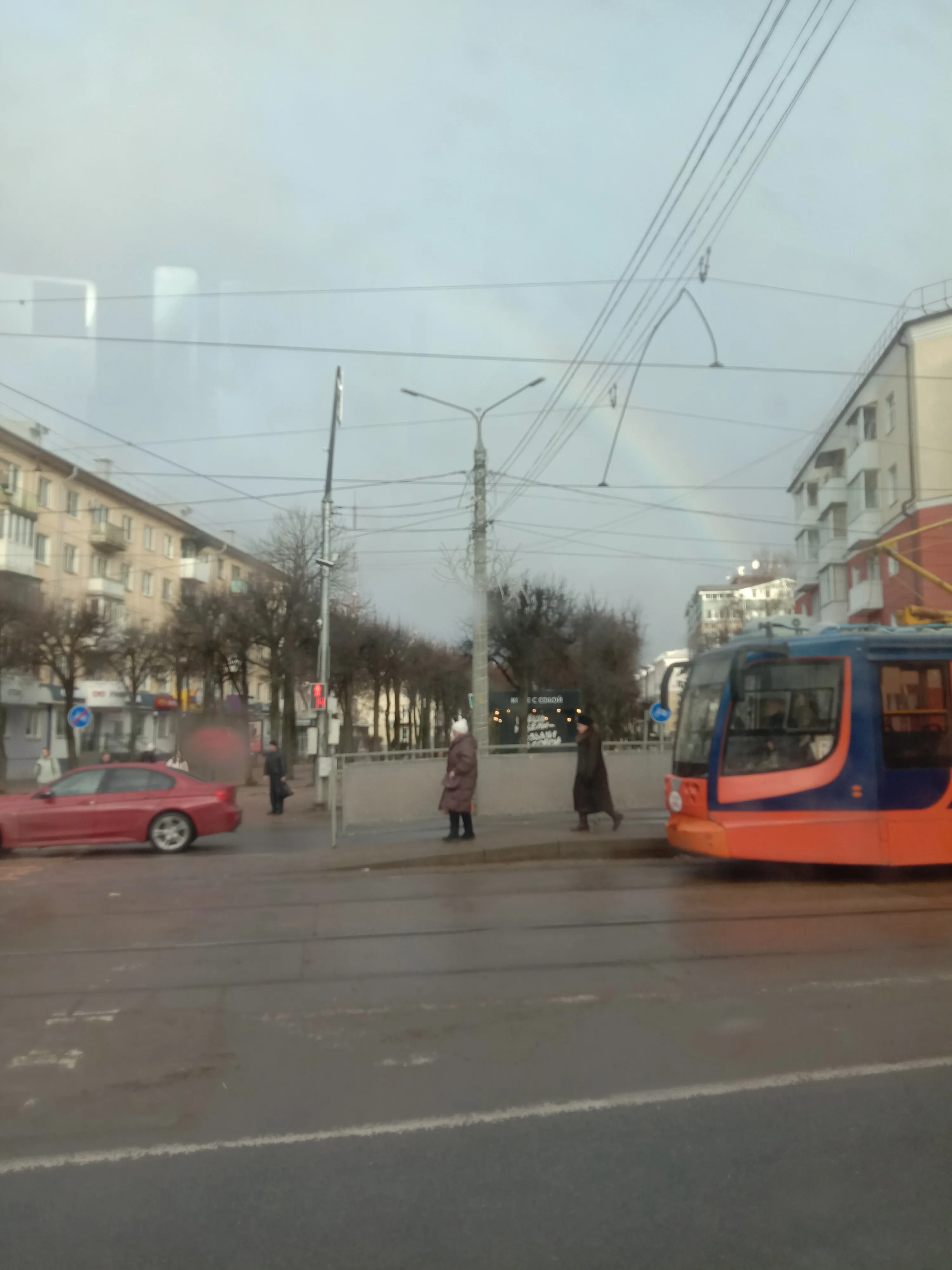 Чудо природы? Радуга в январе... #2