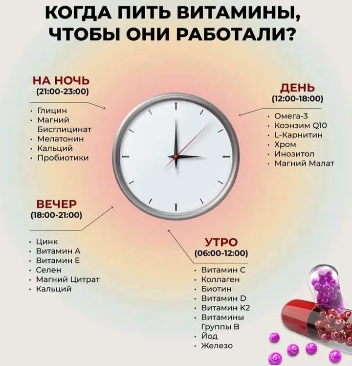У каждого витамина свое время  #2