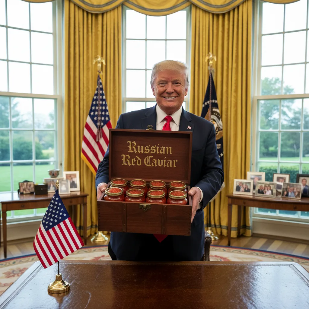 Вот почему Трамп сегодня добрый такой  #1