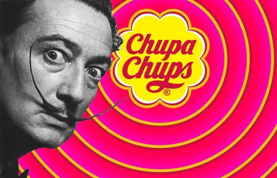 Логотип Chupa Chups был разработан в 1969 году художником сюрреалистом Сальвадором Дали всего за час.