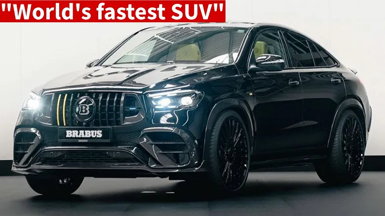 Brabus 900 Rocket Masterpiece (предыдущая версия называлась 900 Rocket Edition ) получил новый спойлер, более толстые крылья и еще несколько деталей, которые были изготовлены из углеродного волокна. 900 Rocket Edition поставлялся с 24-дюймовыми колесами, обутыми в резину Vredestein.  Внутри мы видим желтый салон с высококачественной кожаной обивкой. Логотип Brabus красуется на подголовниках, спинках сидений и других частях салона.
