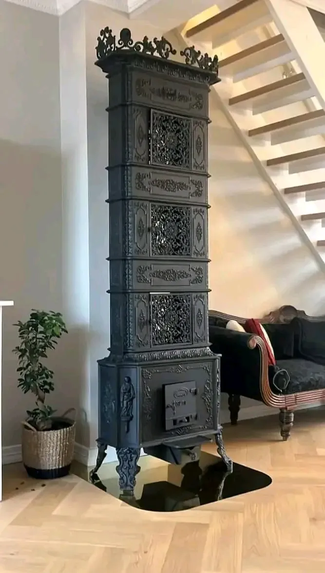 Норвежская Печь из Бергена. 1890гг. #1