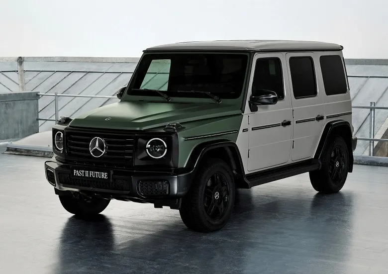 Новый «кубик». Представлен Mercedes-Benz G-Class Past II Future Тираж составит 20 машин #2