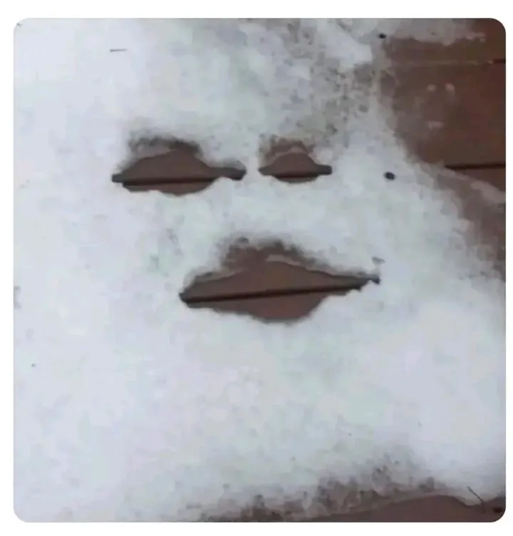 Такой вот замечательный снежный кадр. С Добрым Утром ❄!  #1