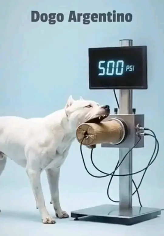  PSI (Pounds per Square Inch): измеряем мощь укуса у разных пород..PSI—(фунт на квадратный дюйм) #4