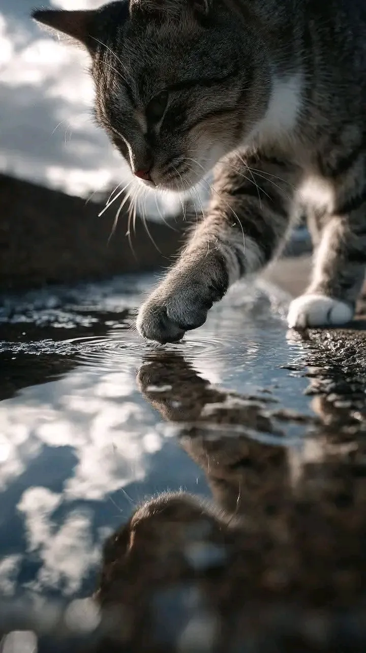 У нас проливной дождь☔